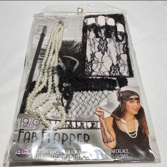 1920s Fab flipper Halloween accessories - Picture 1 of 1